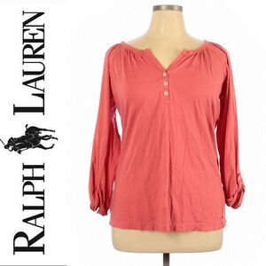 Polo Jeans Co. by Ralph Lauren Coral Pullover Top